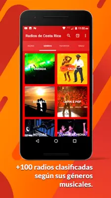 Radios de Costa Rica android App screenshot 4